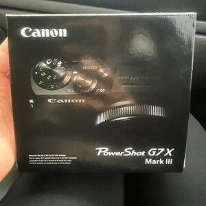 Canon PowerShot G7 X Mark III - Sleek Black